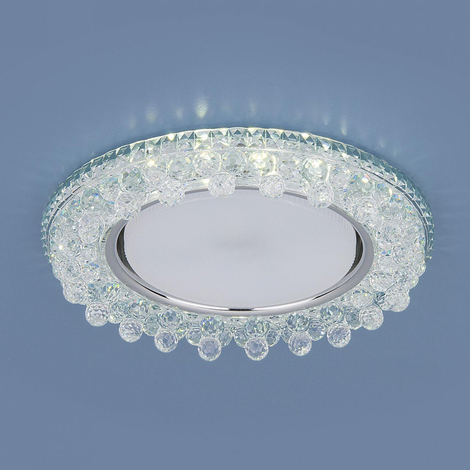 Встраиваемый светильник Elektrostandard 3025 GX53 CL прозрачный 4690389127649