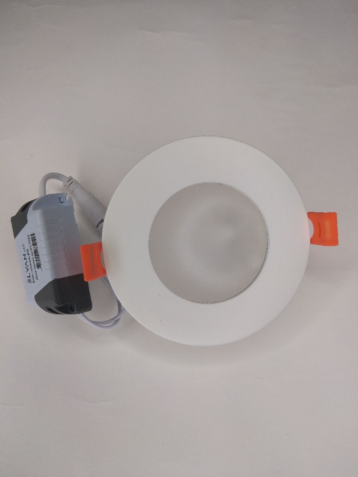 Встраиваемый светильник Elvan VLS-700R-8W-WW-Wh