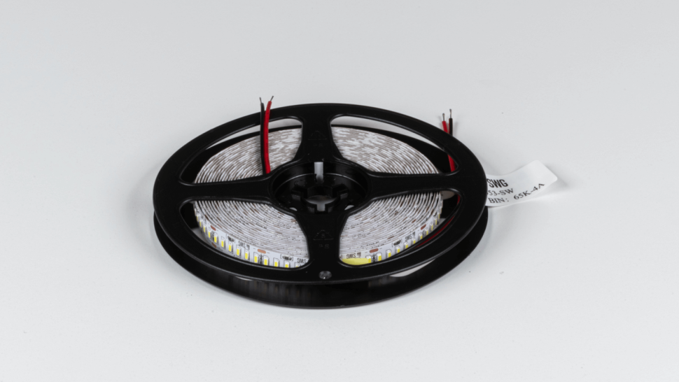  SWG Standard Светодиодная лента 3014, 240 LED/м, 24 Вт/м, 12В , IP20, Цвет: Холодный белый, SWG4240-12-24-W-M