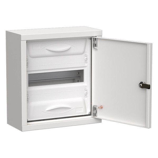 Корпус металлический ЩРн-12 (1х12) 335х310х140мм IP31 белый TITAN 5 IEK TI5-50-N-012-31