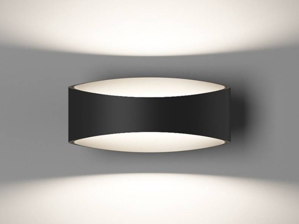  DesignLed Светильник настенный GW OLE черный, 3000K, GW-A715-5-BL-WW