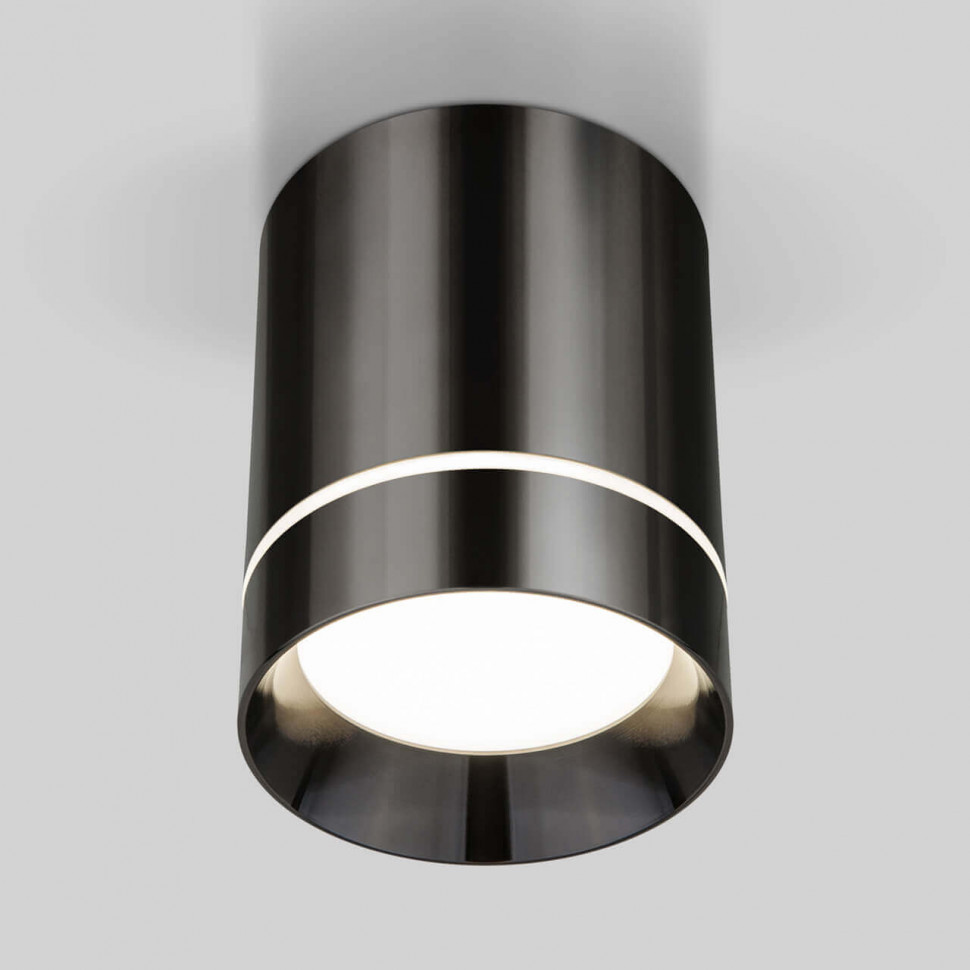 Потолочный светодиодный светильник Elektrostandard Topper DLR021 черный жемчуг 4690389167621