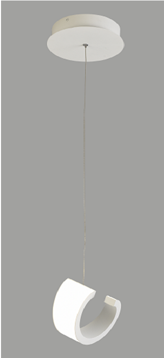 Подвесной светильник Elvan PD-1203/1-12W-WW-Wh