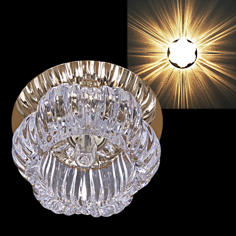 Встраиваемый светильник Reluce 18301-9.0-001G G9 GD