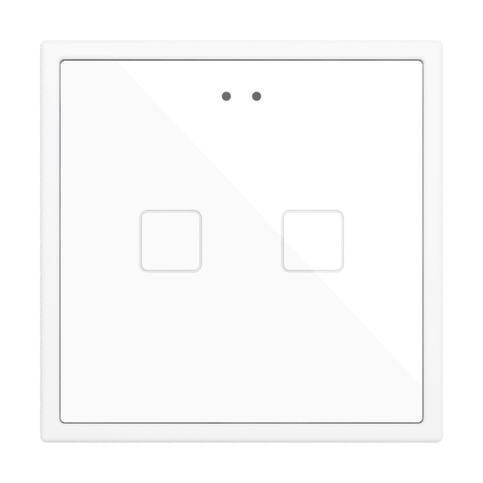 Выключатель сенсорный KNX, 70х70мм Zennio Flat 70