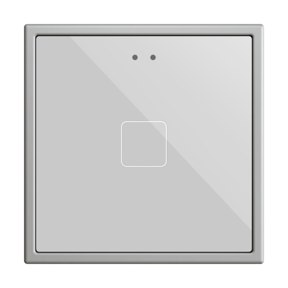 Выключатель сенсорный KNX, 70х70мм Zennio Flat 70