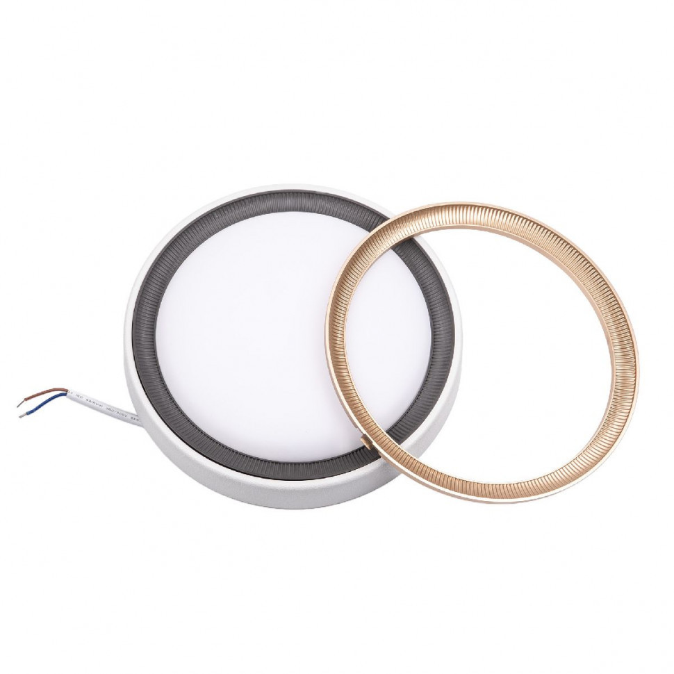 Накладной светильник Volpe ULW-Q281 24W/6500K/F20 IP65 WHITE UL-00012355