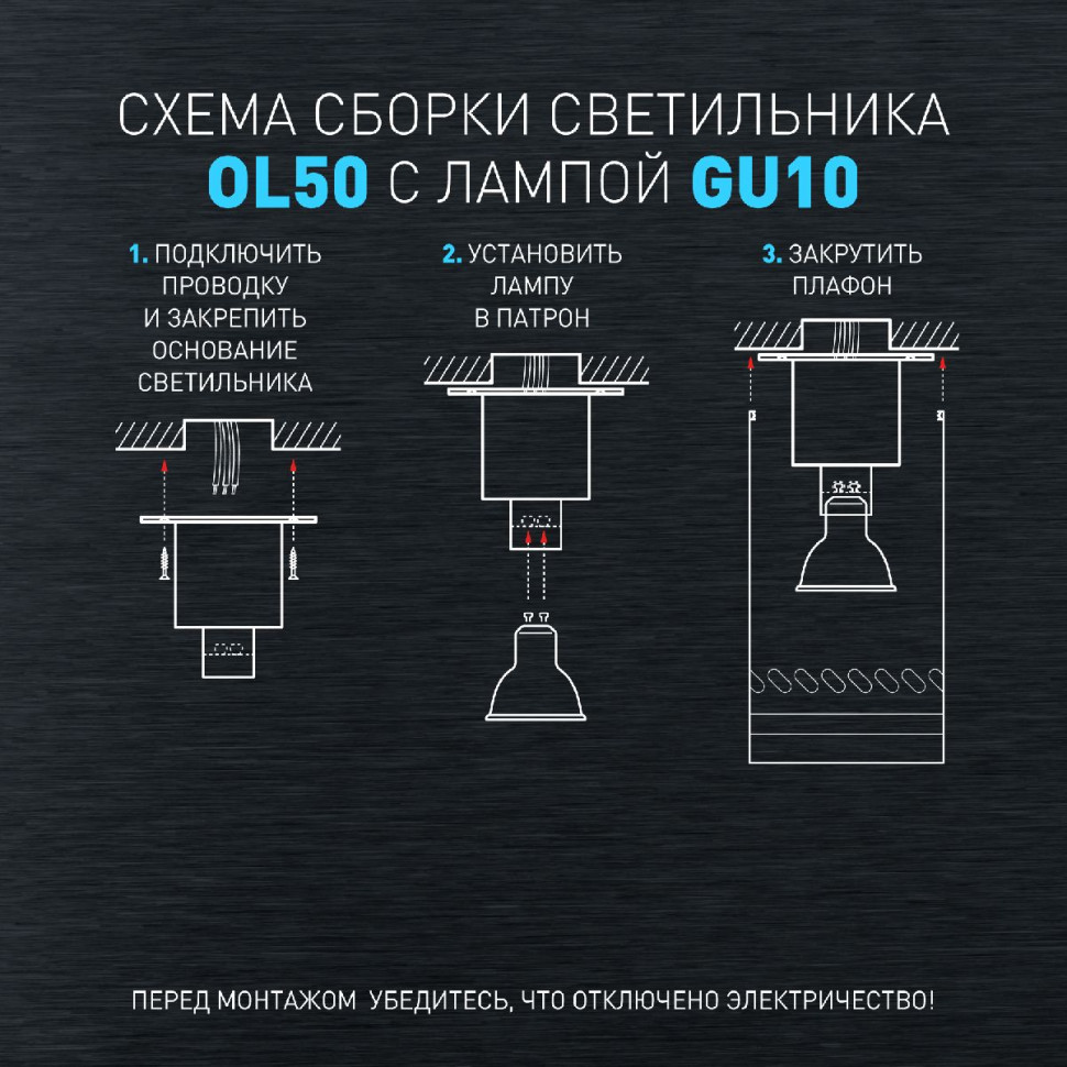 Накладной светильник Эра OL50 WH Б0059802