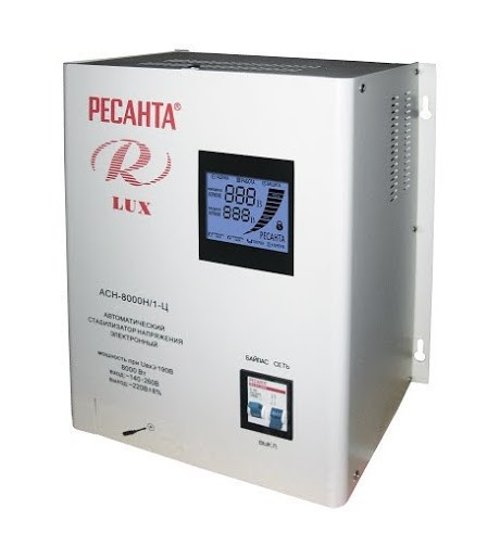Стабилизатор АСН- 8 000 Н/1-Ц Lux 63/6/17