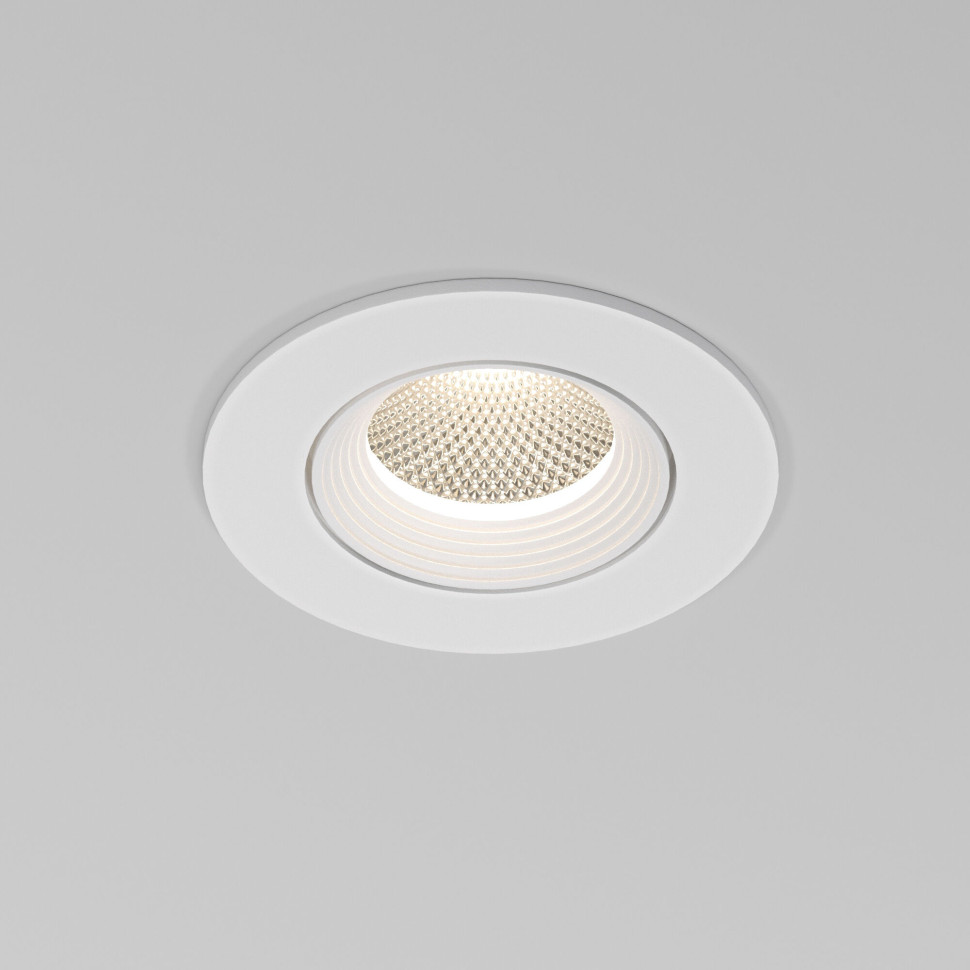 Светильник встраиваемый светодиодный Even белый 25094/LED