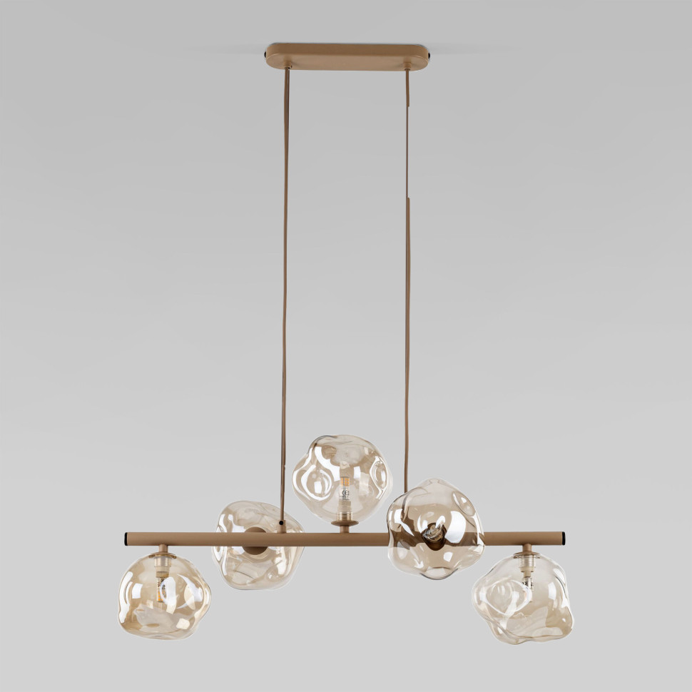 Подвесной светильник со стеклянными плафонами 11111 Lava Sabia