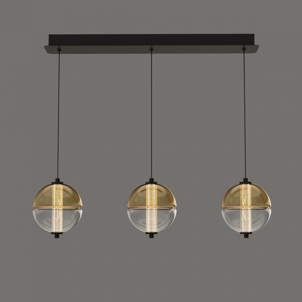 Подвесной светильник Delight Collection MD24022079-3B black/amber