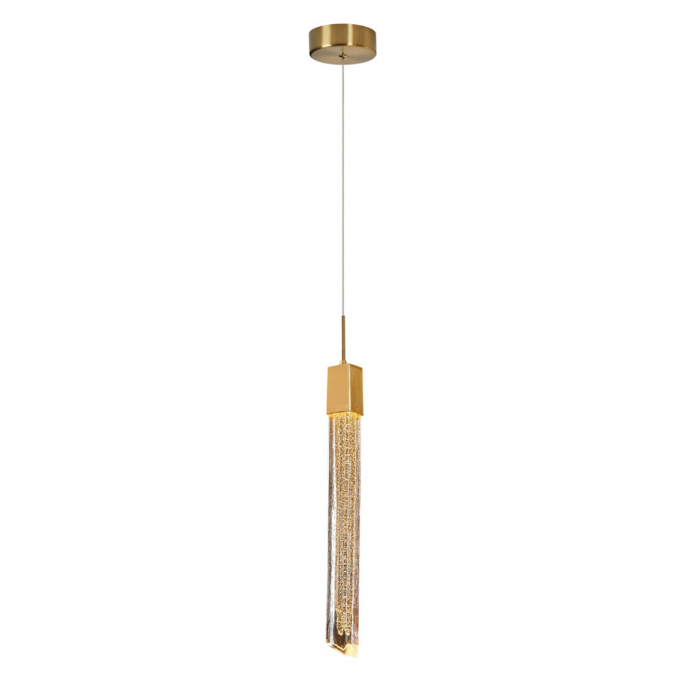 Подвесной светильник Delight Collection OD2510-1 gold/clear