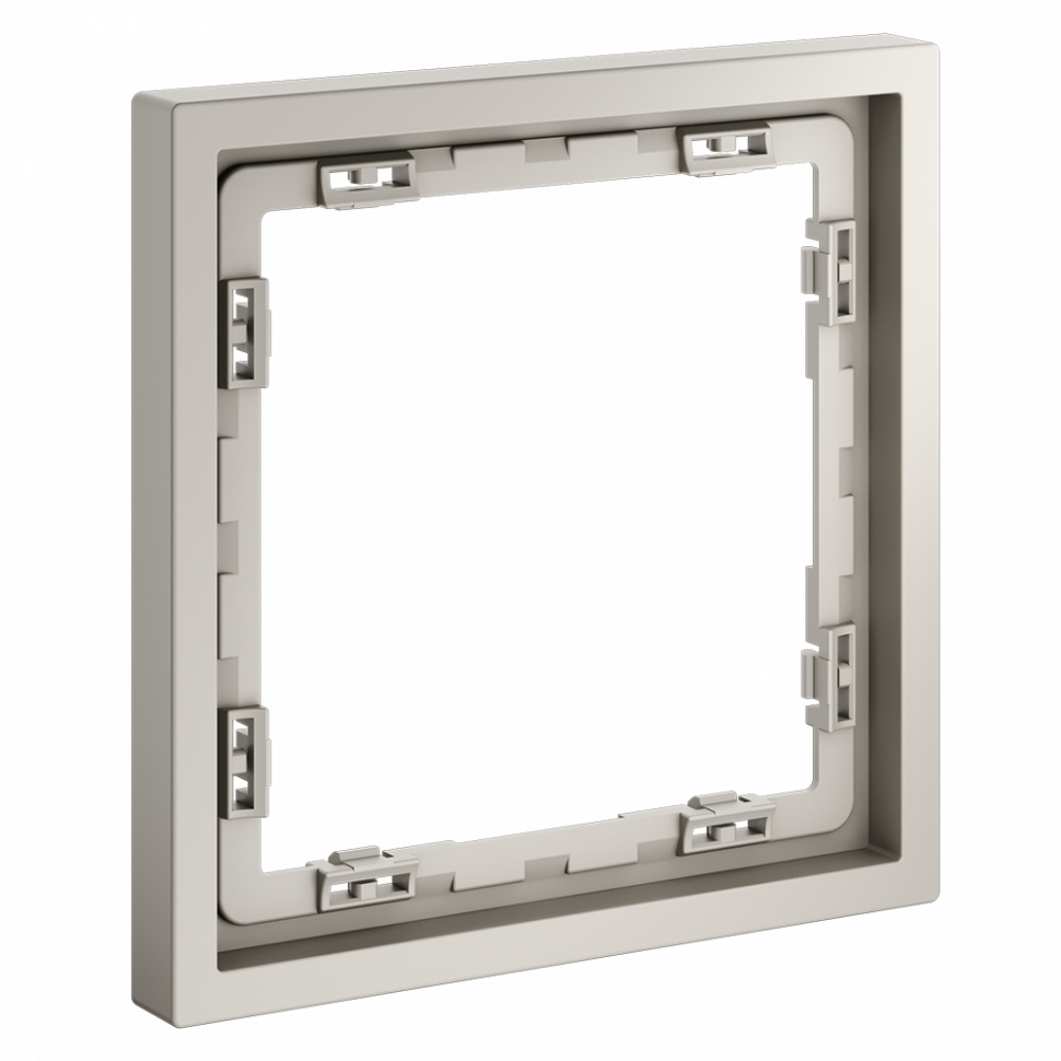Рамка 1-я  универсальный монтаж: горизонтальный/вертикальный., IP-20. 1