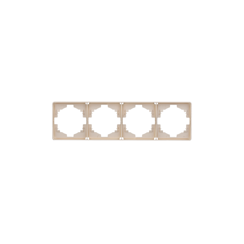 KRANZ Рамка ROUND 4-постовая шелк KR-78-0754-7