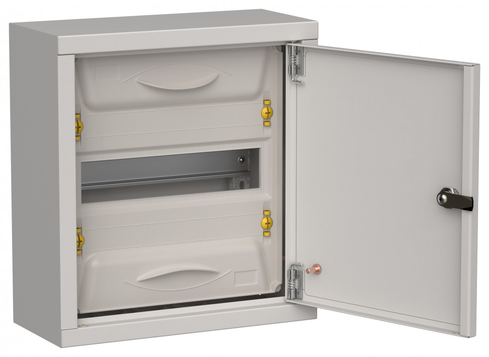 Корпус металлический ЩРн-12 (1х12) 335х310х140мм TITAN 5 IP31 серый IEK TI5-50-N-012-31-7035
