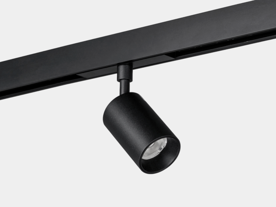  LUMKER Светильник-спот светодиодный, серия SY-LINK, Черный, 6Вт, IP20, Теплый белый (3000К), SY-LINK-SP-BL-6-WW