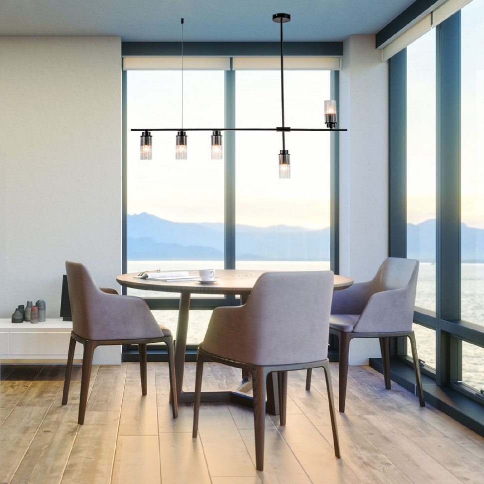 Подвесной светильник Escada Reverse 2100/5P Black