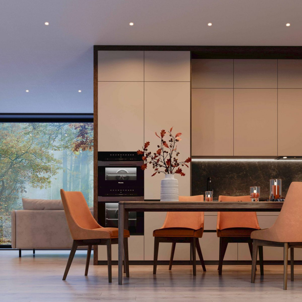 Встраиваемый светильник даунлайт Arlight MS-ARADO-BUILT-R65-9W Warm3000 (WH-WH, 55 deg, 230V) (IP20 Металл) 059106