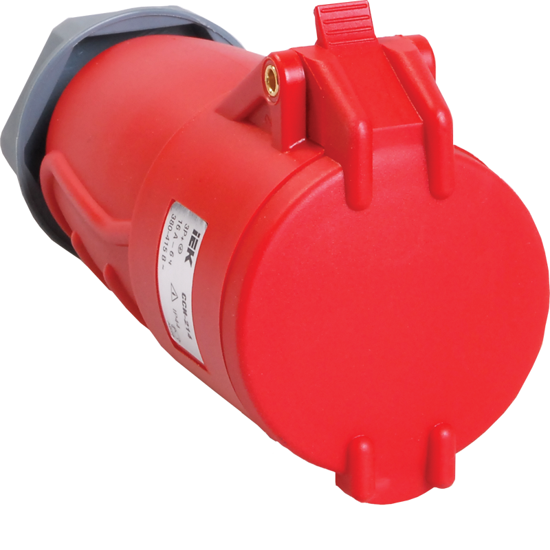 Розетка переносная IEK ССИ-215 MAGNUM 16А 3Р+РЕ+N 380В IP44