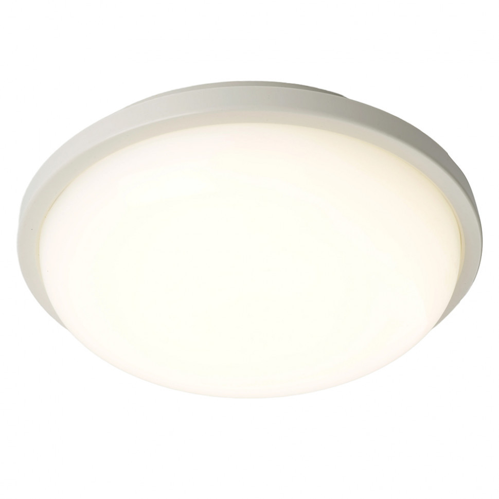 Настенно-потолочный светильник Feron 51513 Светодиодный светильник серии TR ЖКХ Круг 18Вт, 4000К, опал, IP65