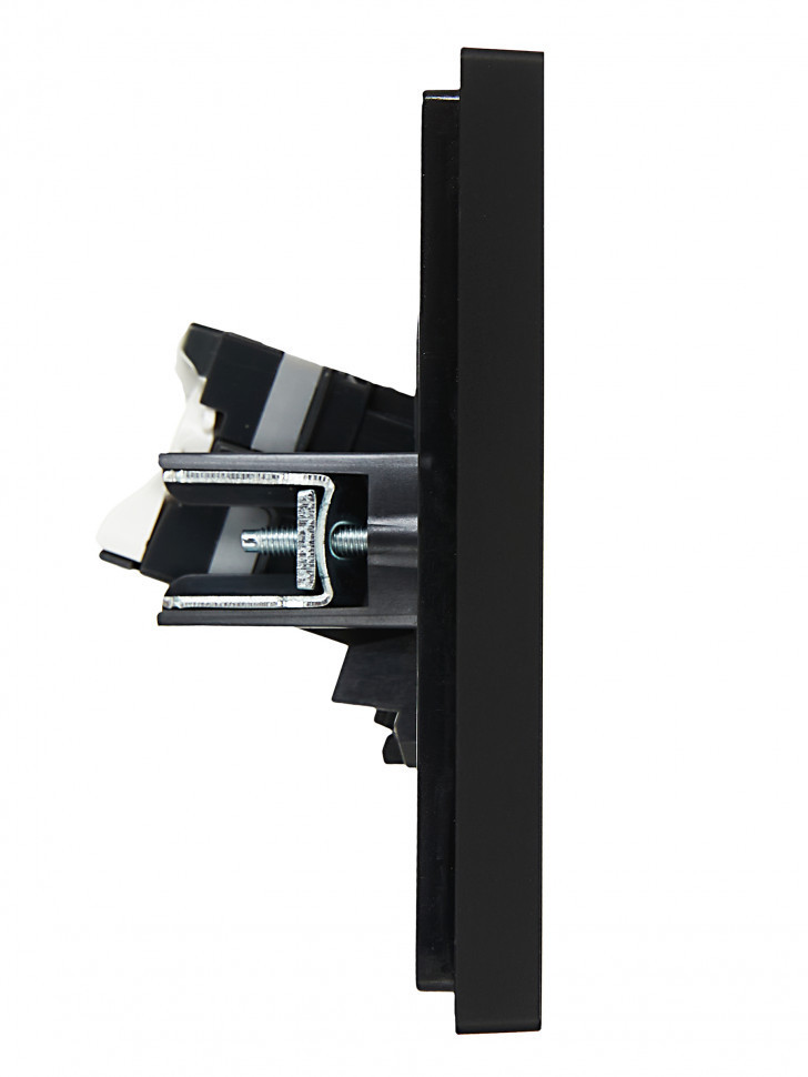 FORTE&PIANO Розетка компьютерная двойная RJ45 кат.5E FP133 черный IEK