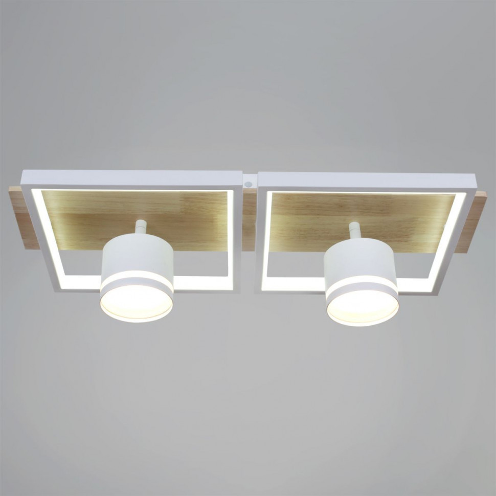Потолочный светильник Reluce 19560-0.3-2+2 WH+WOOD