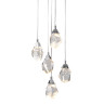 Подвесной светильник Delight Collection Crystal rock OM820083-5C (MD-020B-5 chrome)