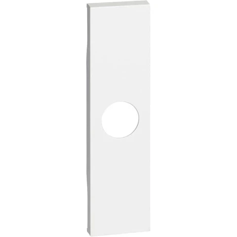 Вывод кабеля 1 выход диаметром 9мм 1 модуль. Цвет Белый. Bticino серия Living Now