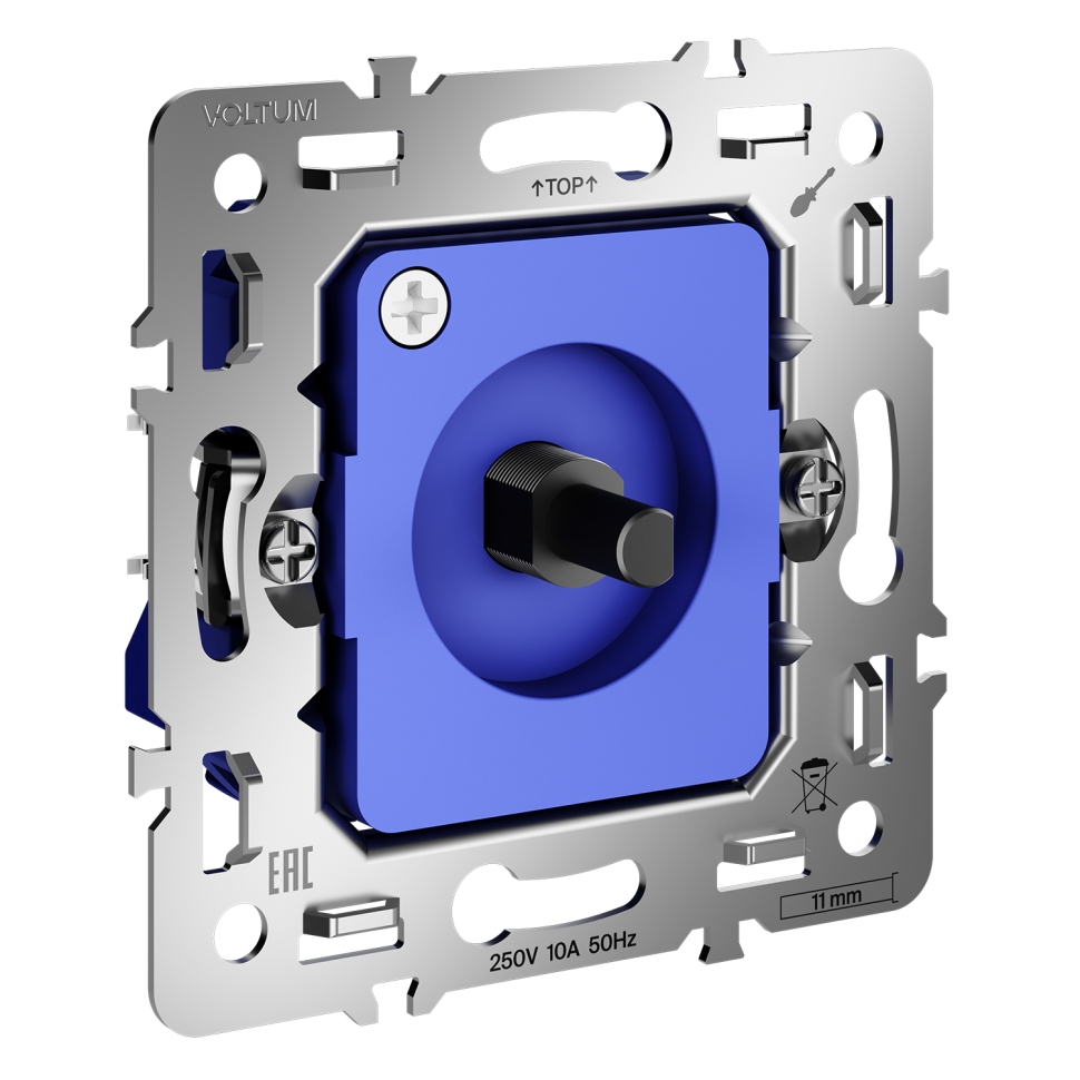 Механизм светорегулятора поворотно-нажимного 600 Вт, S70