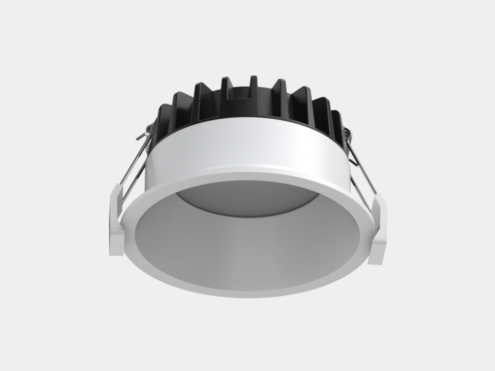  DesignLed Светильник светодиодный диммируемый потолочный встраиваемый, серия WL-BQ, Белый, 9Вт, IP44, Теплый белый (3000К), BQ009109-WH-WW