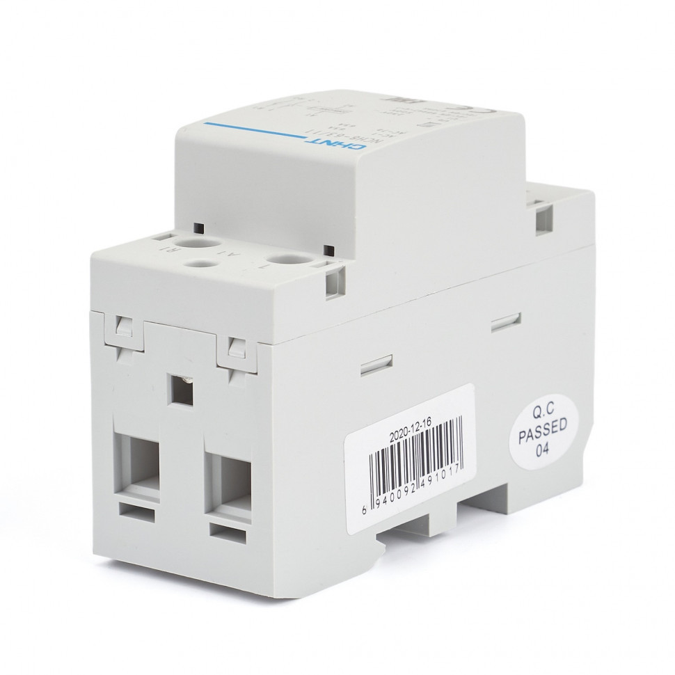 Модульный контактор CHINT NCH8-63/11 63A 1НЗ+1НО AC 220В/230В 50Гц 256095