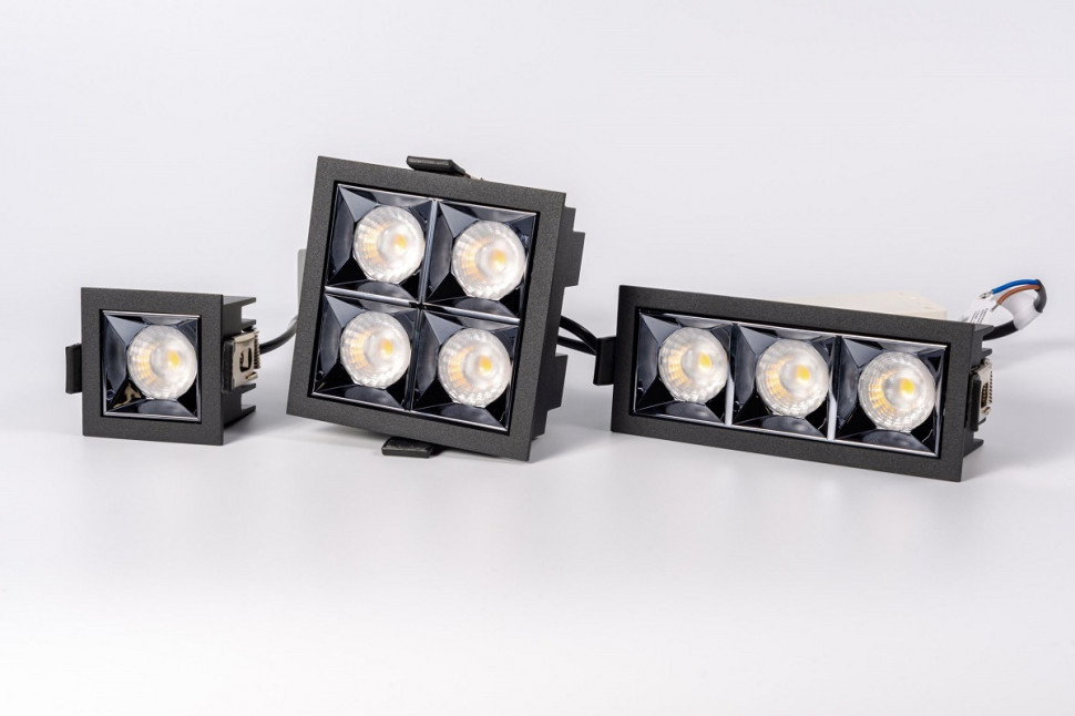 Встраиваемый светодиодный светильник Fiberli XL003-3T(W) 12130305