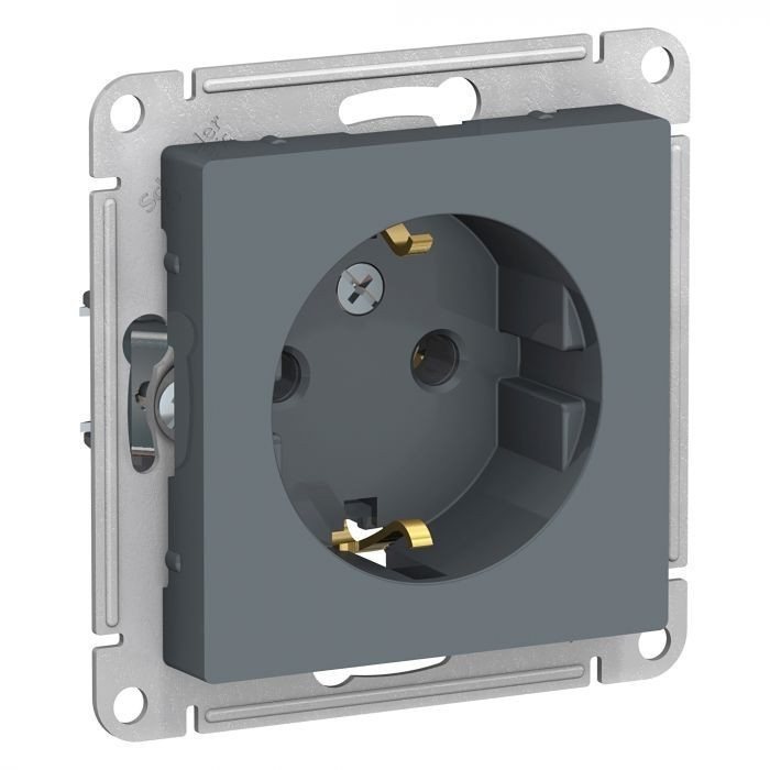 Розетка силовая Schneider Electric Atlas Design грифель ATN000743