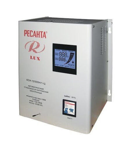 Стабилизатор АСН-12 000 Н/1-Ц Lux 63/6/22