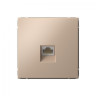 Розетка Schneider Electric Art Gallery RJ-45 кат. 6a, Песочный GAL001286