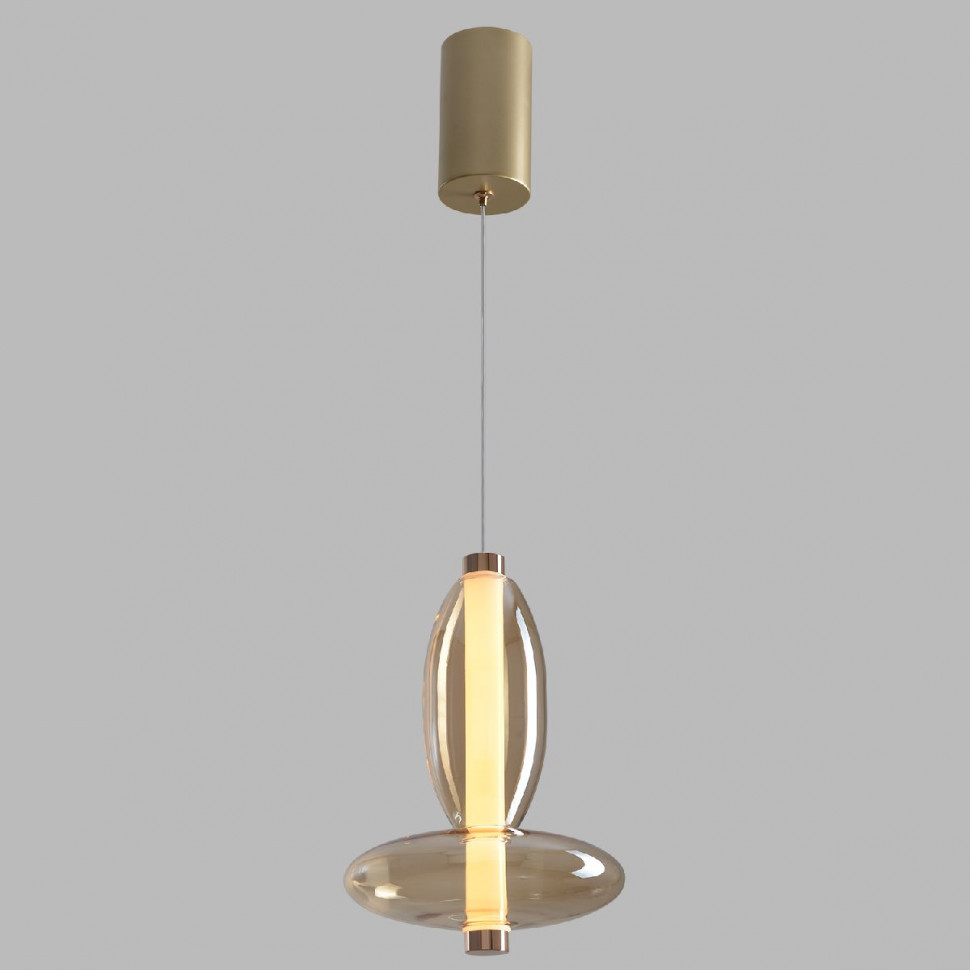 Подвесной светильник Crystal Lux QUASAR SP7W LED AMBER