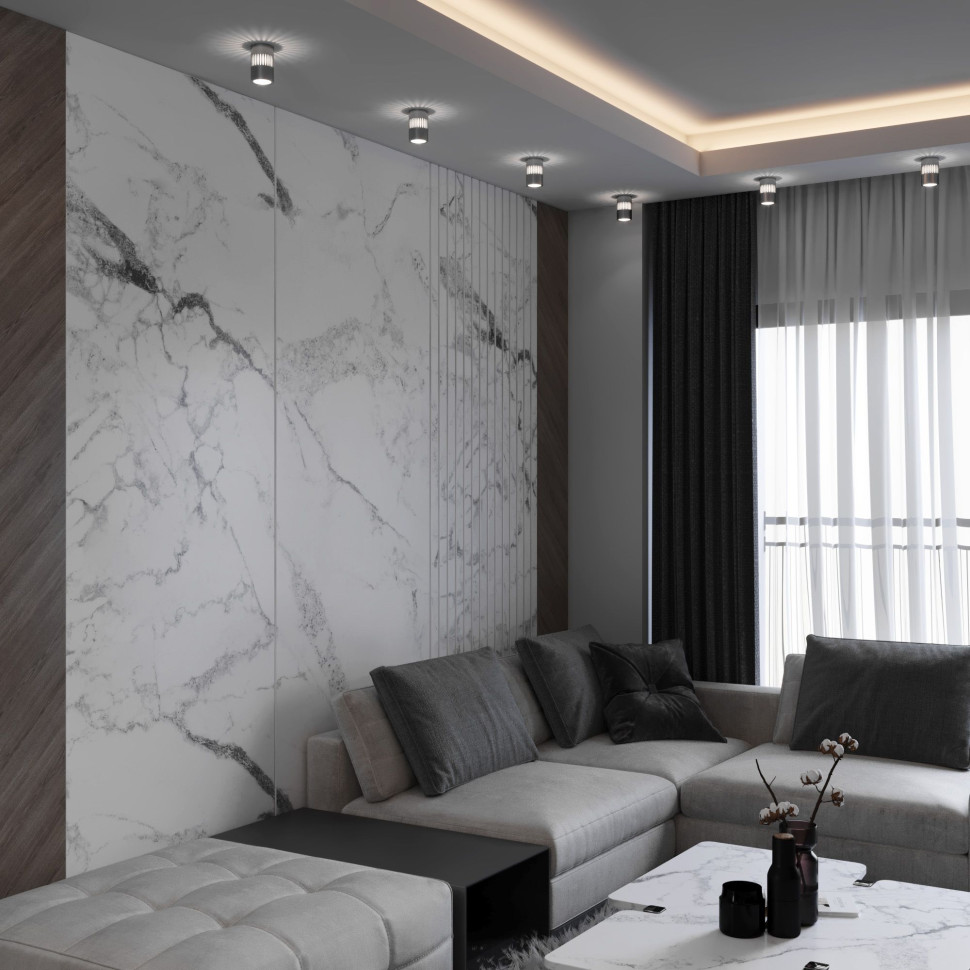 Накладной точечный светильник с подсветкой DLS026