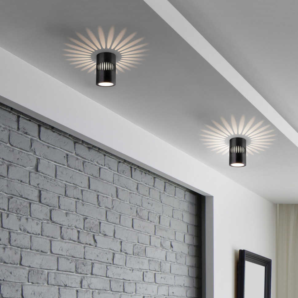 Накладной точечный светильник с подсветкой DLS026