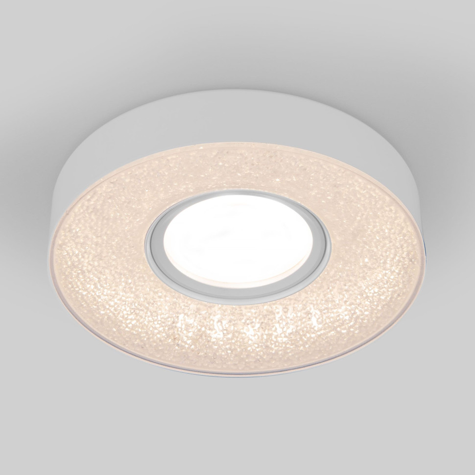 Встраиваемый потолочный светильник со светодиодной подсветкой 2241 MR16 WH белый