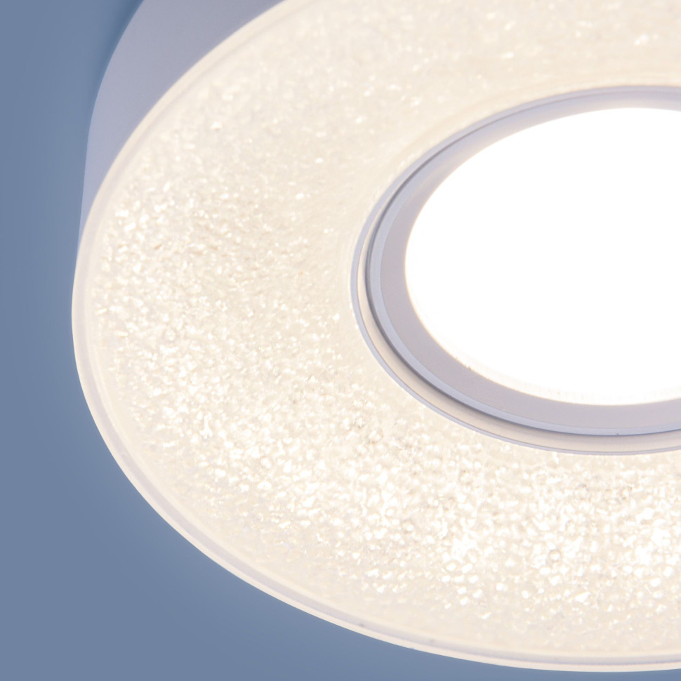 Встраиваемый потолочный светильник со светодиодной подсветкой 2241 MR16 WH белый