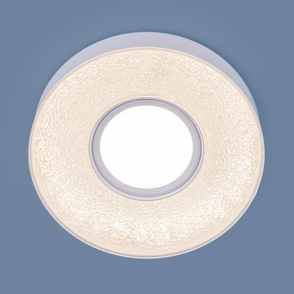 Встраиваемый потолочный светильник со светодиодной подсветкой 2241 MR16 WH белый