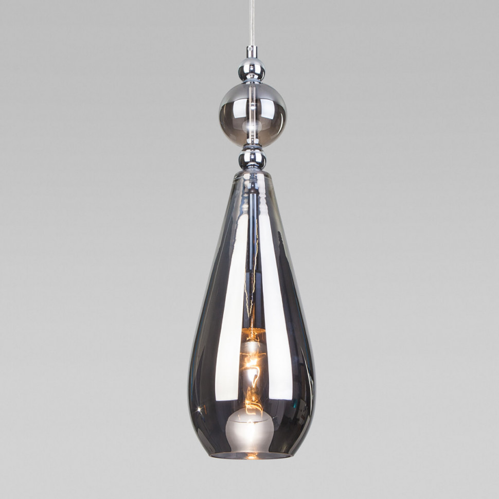 Подвесной светильник Eurosvet Ilario 50202/1 пурпурный