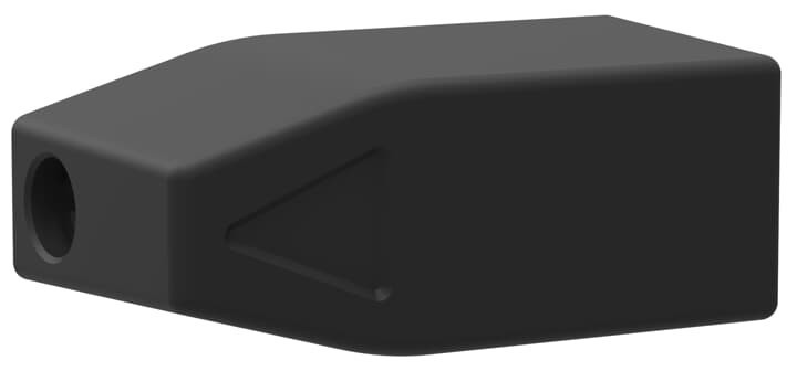 Ручка OHBS3/1 ABB черная прямого монтажа для рубильников OT16...125F3/F4, OT16…80F3C/F4C 1SCA108319R1001