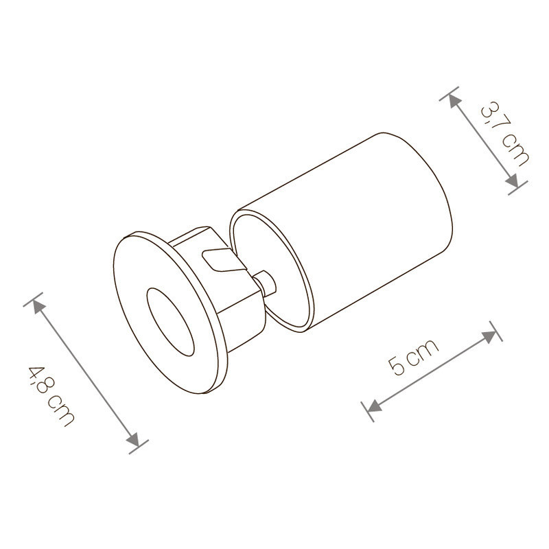Уличный настенный светильник Mantra Saler 9103