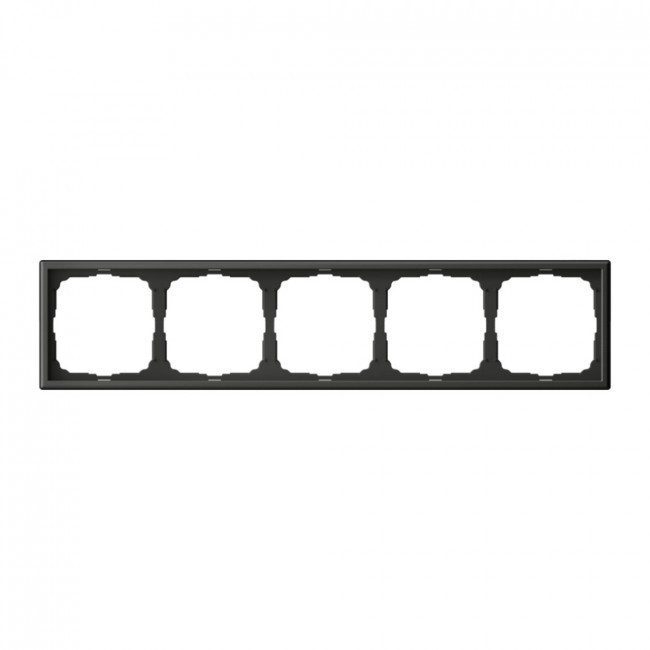 Рамка Schneider Electric Art Gallery на 5 постов, базальт GAL001405