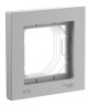 Рамка 1 пост IP44 Systeme Electric Atlas Design Aqua, алюминий ATN440301