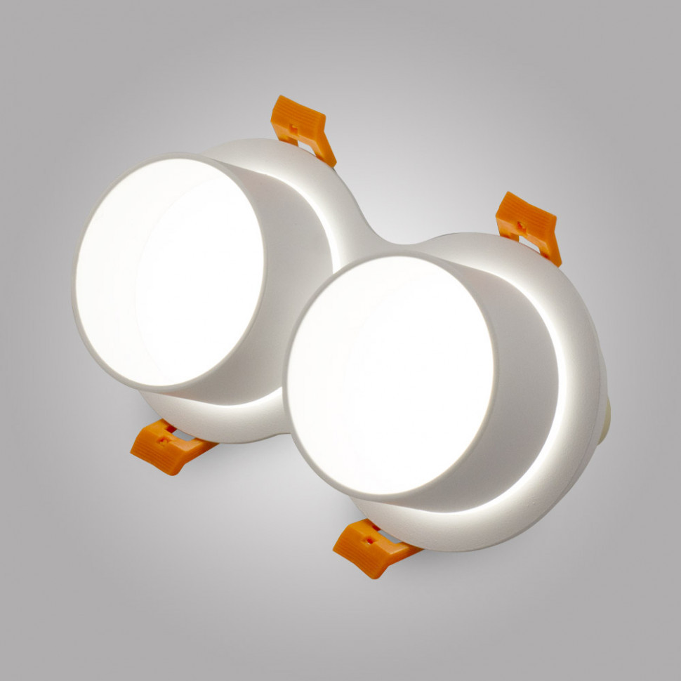 Встраиваемый светильник AM Group AM472/2-WH