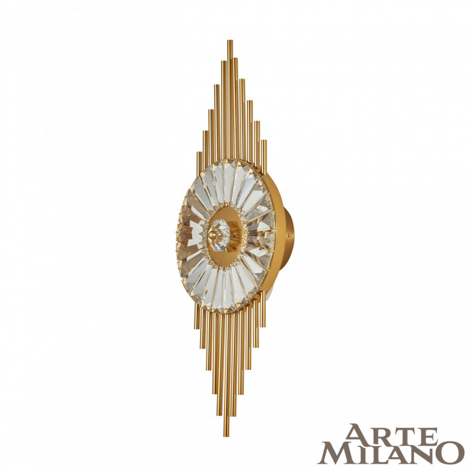 Настенный светильник Arte Milano 0552B.D255.H650.E14.3 G