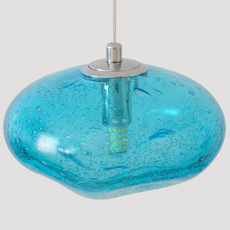 Подвесной светильник Crystal Lux FORMLESS SP1 BLUE